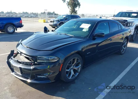 2015 Dodge Charger R/T z USA, uszkodzony, nr VIN 2C3CDXCT2FH816197